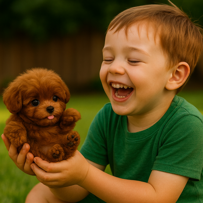 Fun Electronic Pet Dog Toy with Realistic Details - Luxicro