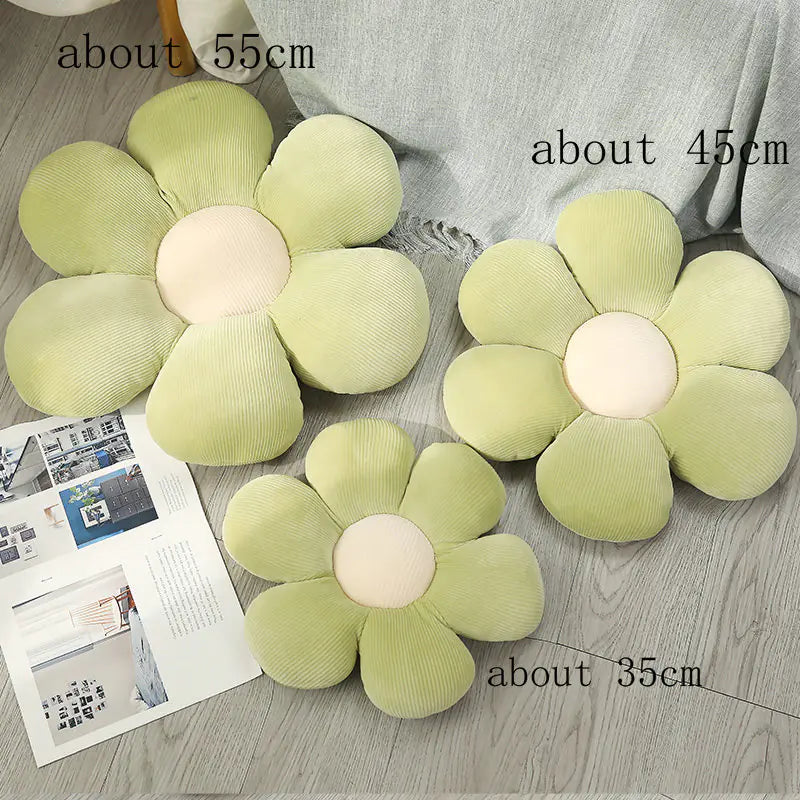 Comfortable Rose Print Chair Pad