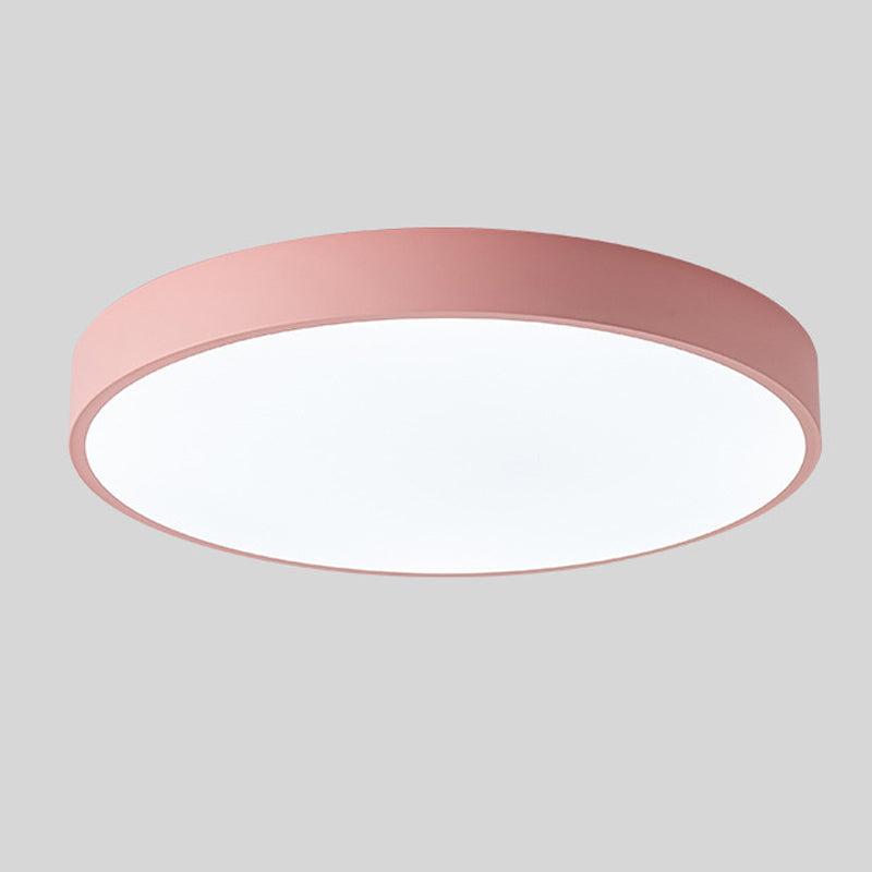 Rustic Wood Round Pendant Ceiling Light