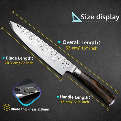 High Quality Japanese Chef Kitchen Knife 8 Inch Blade