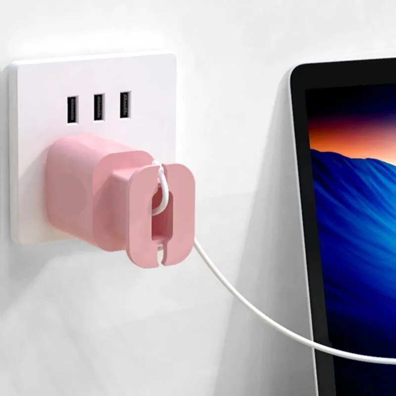 Cable Organizer Silicone Cord Wrap