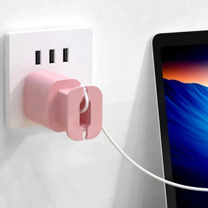 Cable Organizer Silicone Cord Wrap