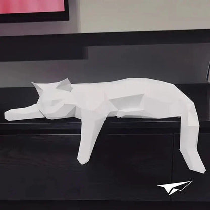 Cute Kitty Figurine Home Decor