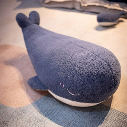 Adorable Plush Blue Whale Teddy Toy