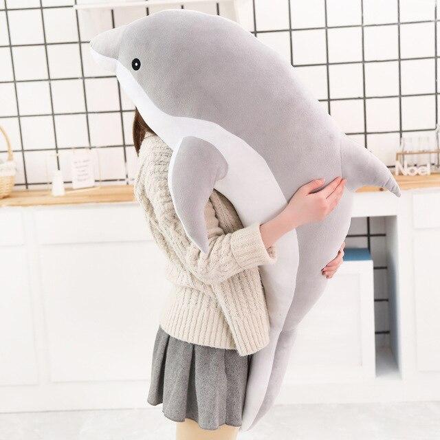 Cute Dolphins Aqua Pink Figurine