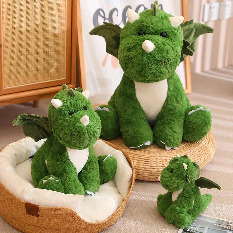 Cute Dragon Toy Plush Set