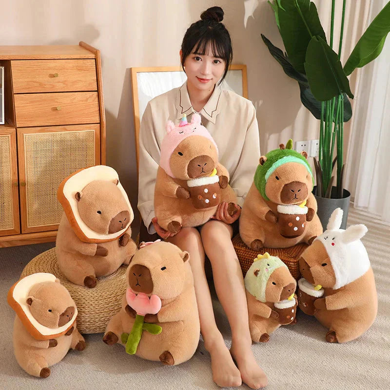 Cute Plush Capybara Teddy Bear Toys
