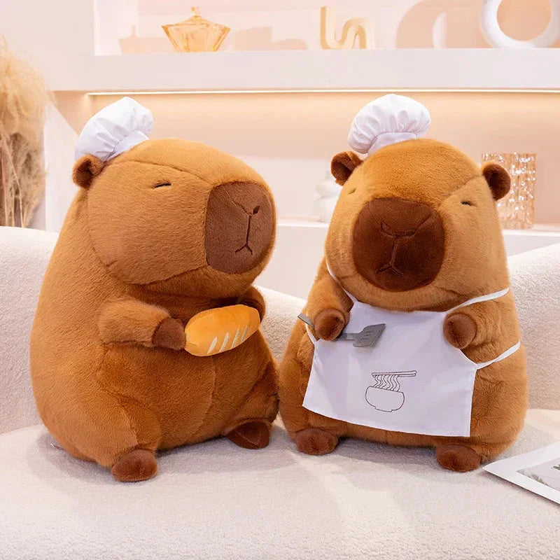 Cute Chef Hat Plush Toy Collection