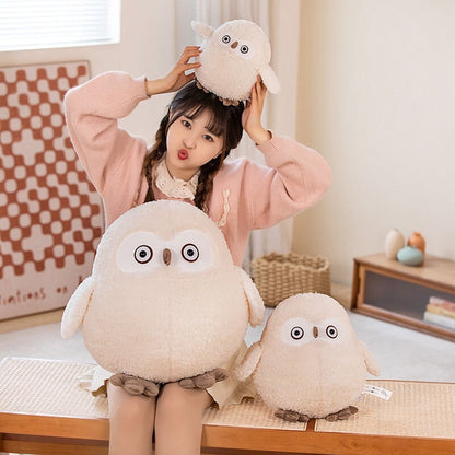 Cuddly Large Plush Owl Teddy Toy