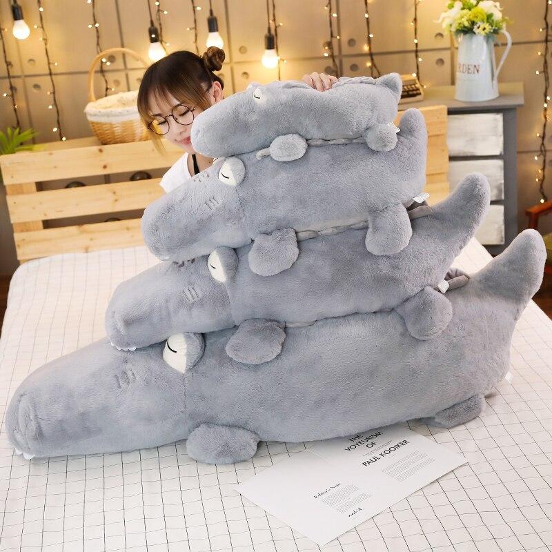 Big Soft Stuffed Crocodile Toy