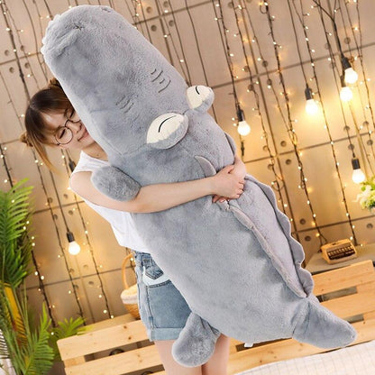 Big Soft Stuffed Crocodile Toy