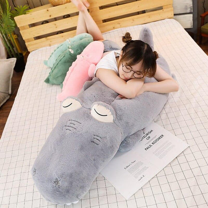Big Soft Stuffed Crocodile Toy