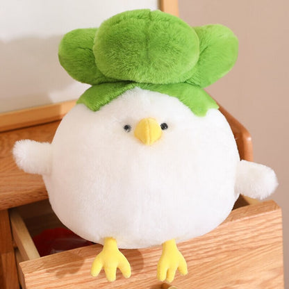 Adorable Farm Chicken Plush Toy
