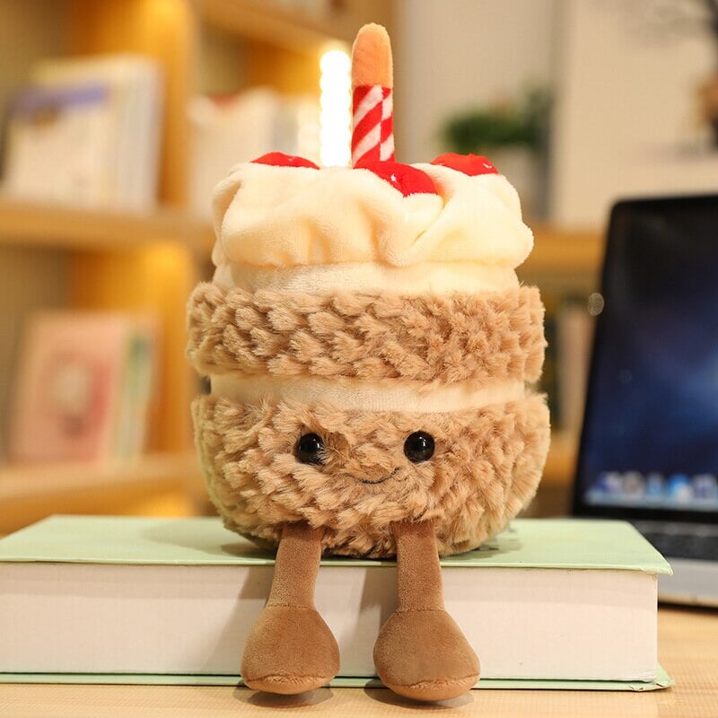Colorful Party Cake Plush Toys