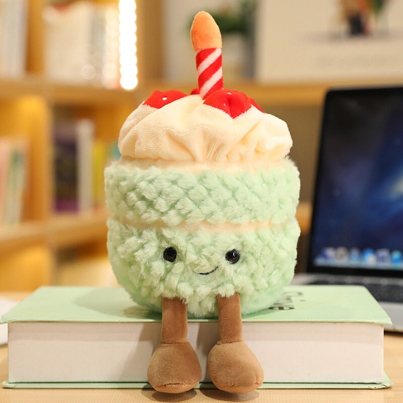 Colorful Party Cake Plush Toys - Luxicro