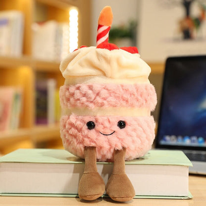 Colorful Party Cake Plush Toys