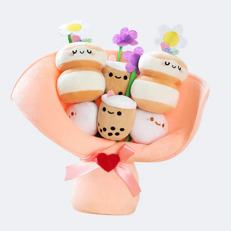 Vibrant Tea Flower Cute Plush Toy
