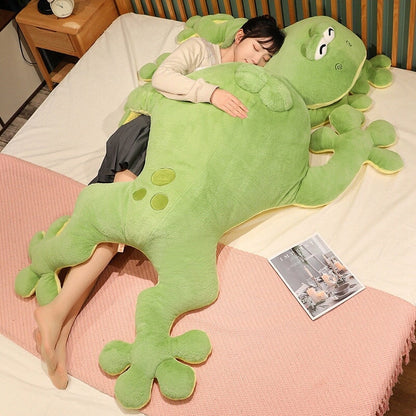 Big Cute Green Frog Stuffed Toy