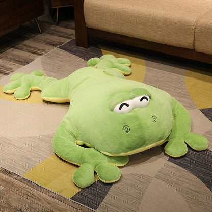 Big Cute Green Frog Stuffed Toy