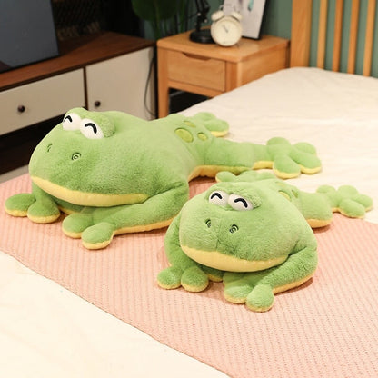 Big Cute Green Frog Stuffed Toy