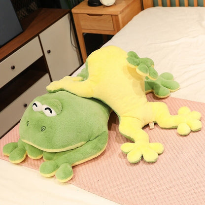 Big Cute Green Frog Stuffed Toy