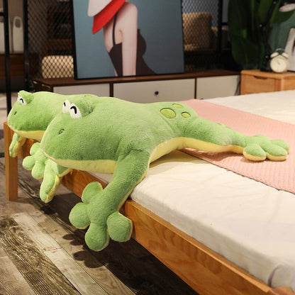 Big Cute Green Frog Stuffed Toy