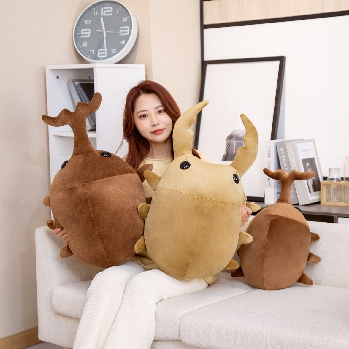 Cute Brown Bug Soft Plush Toys
