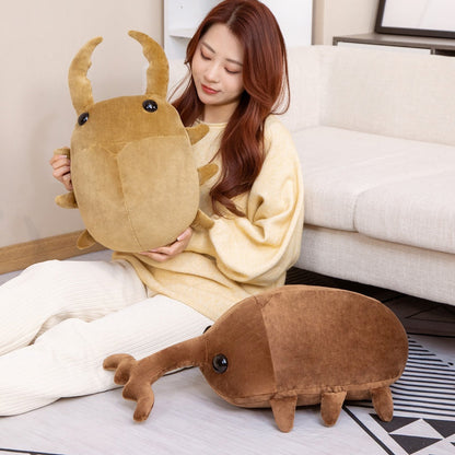 Soft Brown Teddy Beetle Stuffed Toys
