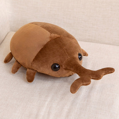 Soft Brown Teddy Beetle Stuffed Toys