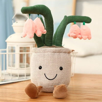 Adorable Floral Teddy Planter