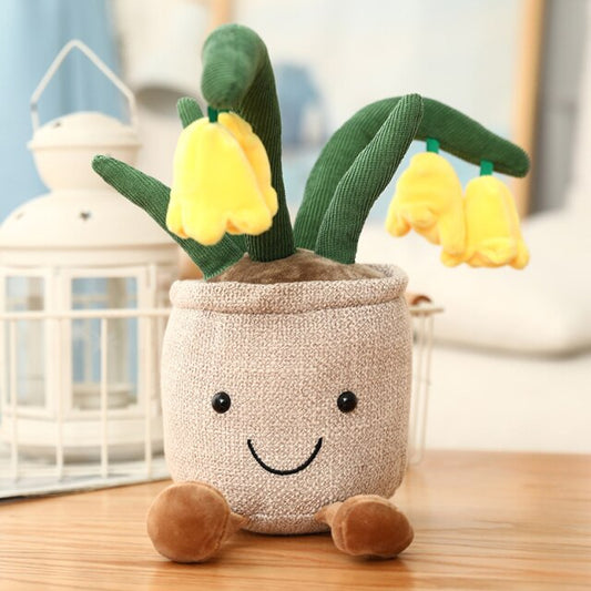 Adorable Floral Teddy Planter - Luxicro