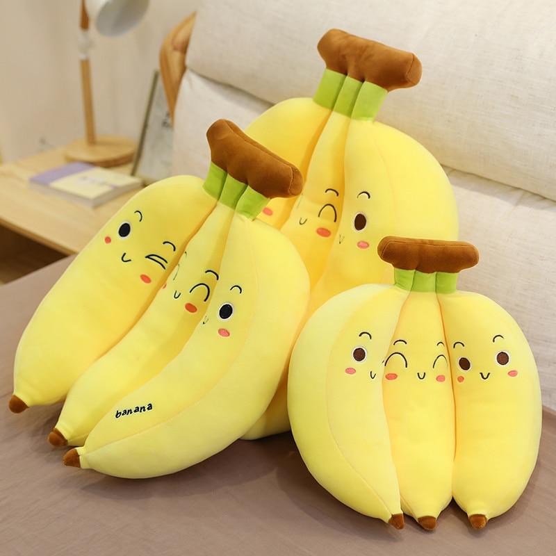 Cute Bright Banana Plush Toys