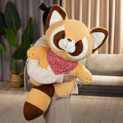 Cuddly Raccoon Soft Toy Friends - Luxicro