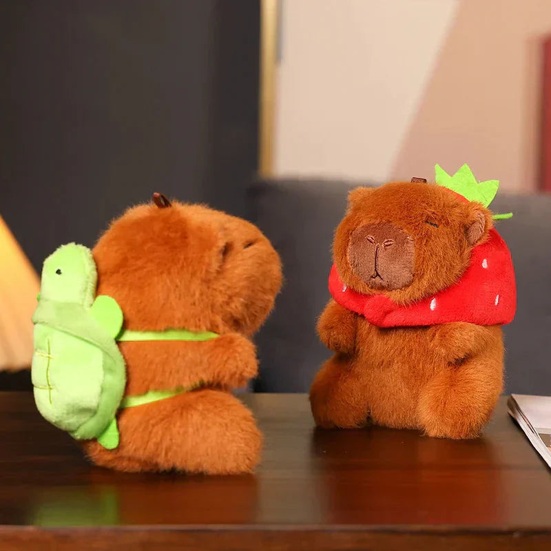 Adorable Soft Rodent Keychain Figure
