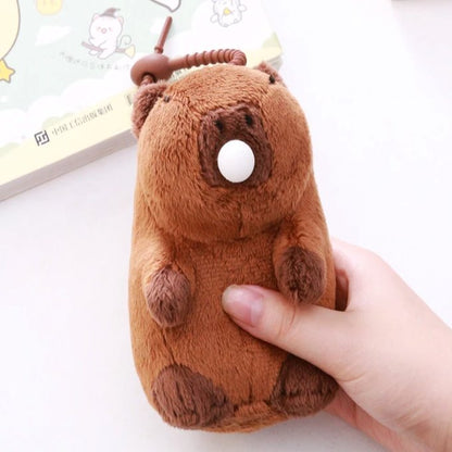 Adorable Rodent Plush Keychain Toy