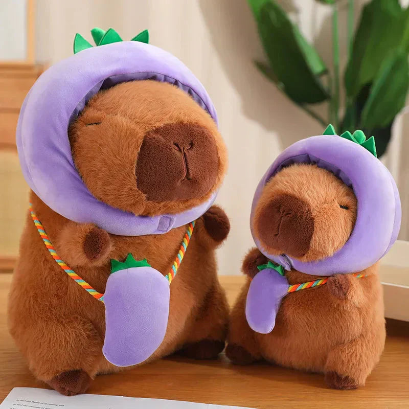 Adorable Stuffed Animal Toy with Colorful Hats