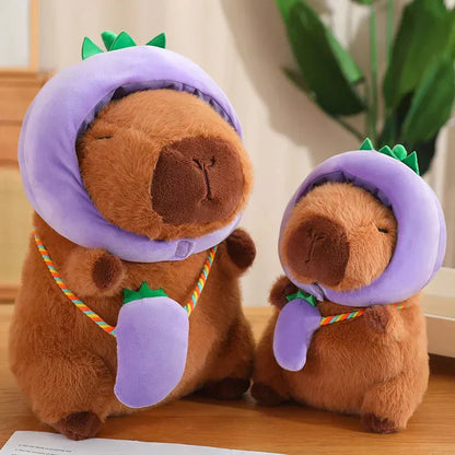 Adorable Stuffed Animal Toy with Colorful Hats