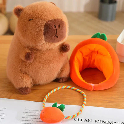 Adorable Stuffed Animal Toy with Colorful Hats
