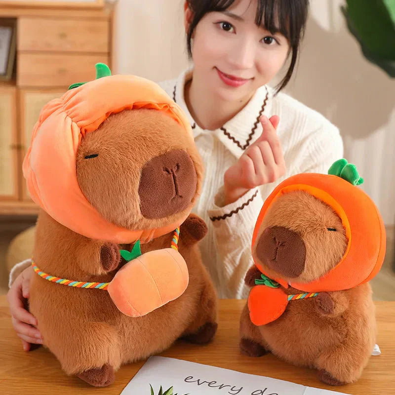 Adorable Stuffed Animal Toy with Colorful Hats