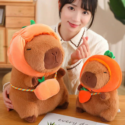 Adorable Stuffed Animal Toy with Colorful Hats