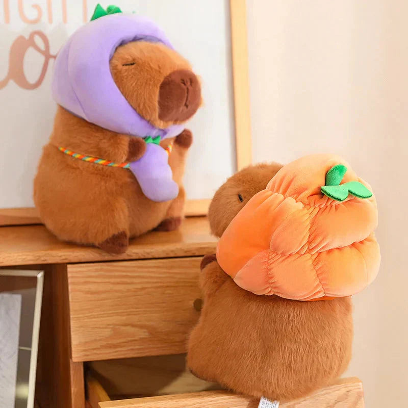 Adorable Stuffed Animal Toy with Colorful Hats