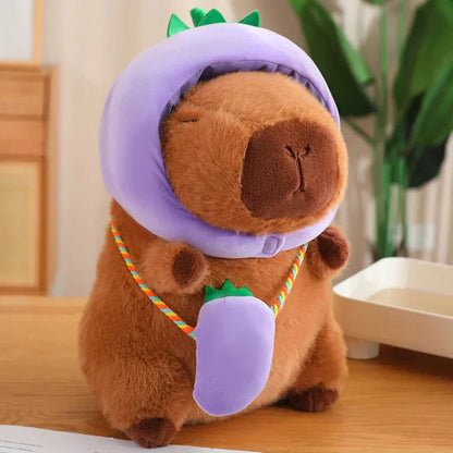 Adorable Stuffed Animal Toy with Colorful Hats