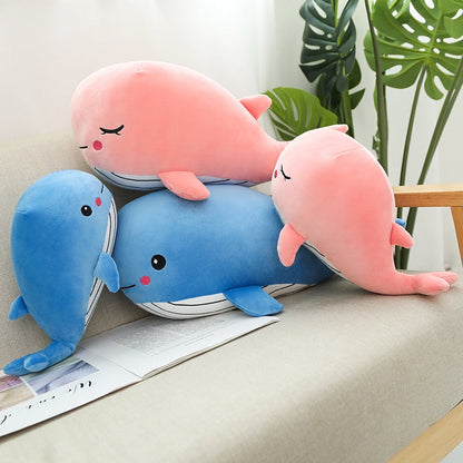 Fun Cute Blue Whale Plush Toy