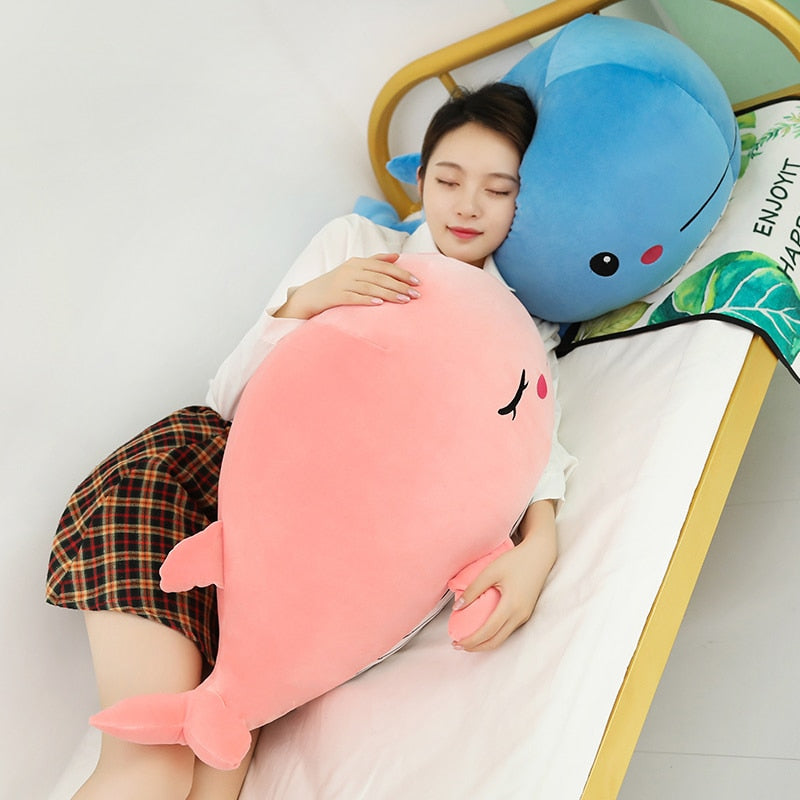 Fun Cute Blue Whale Plush Toy