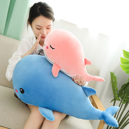Fun Cute Blue Whale Plush Toy