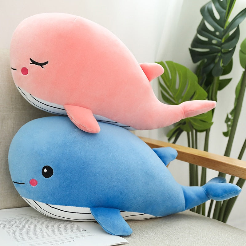 Fun Cute Blue Whale Plush Toy