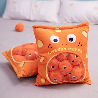 Delicious Cheese Flavor Puffed Snacks
