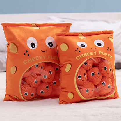 Delicious Cheese Flavor Puffed Snacks