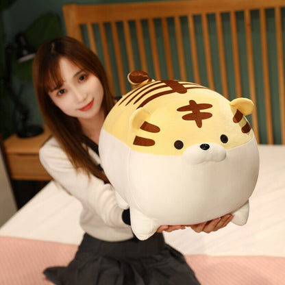Cuddly Big Cat Soft Plush Toy - Luxicro