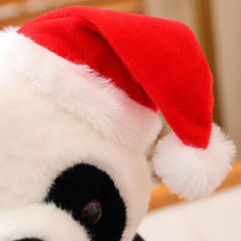 Cuddly Holiday Santa Bear Plush Toys